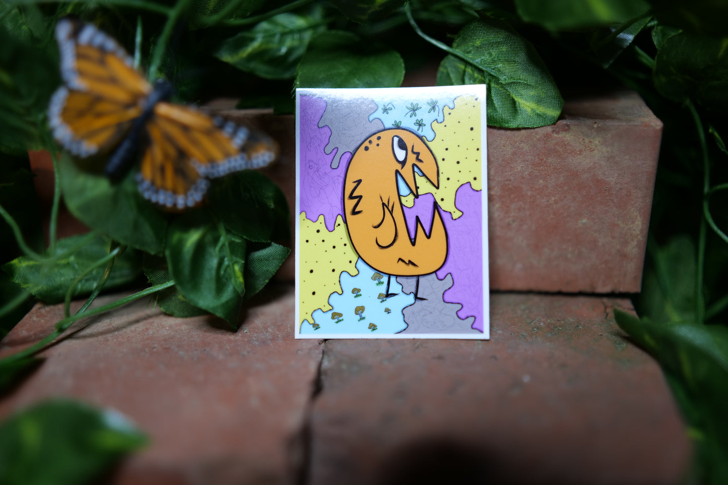 Sticker version of the HempMushy Print