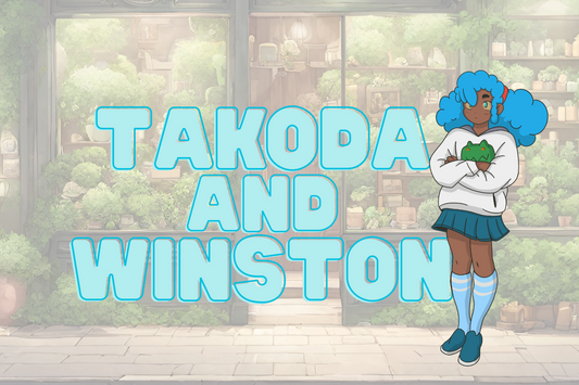 Takoda and Winston mini poster
