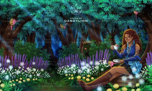 House of Dandylion Anime Concept Poster